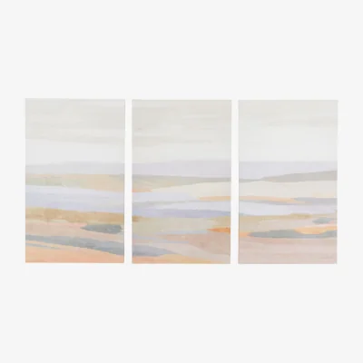 Perch and Parrow Eternal Horizons Triptych Wall Art, Set of 3