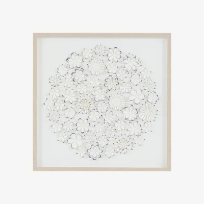 Perch and Parrow Petals in Bloom Wall Art