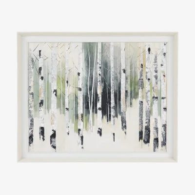 Perch and Parrow Silent Forest Wall Art