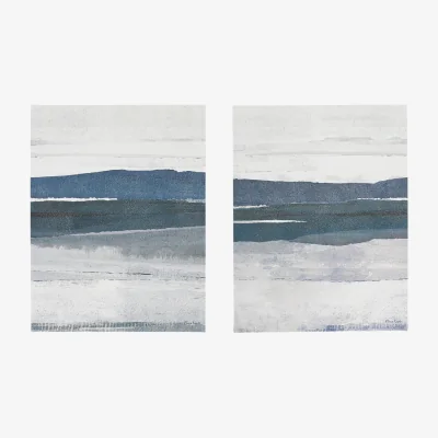 Perch and Parrow Quiet Harmony Wall Art, Set of 2