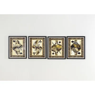Perch and Parrow Abbott Framed Prints, Set of Four