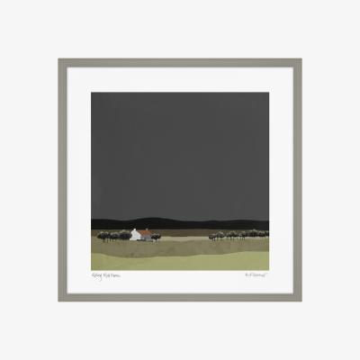 Perch and Parrow Twilight Framed Wall Art