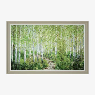Perch and Parrow Forest Trail Framed Wall Art