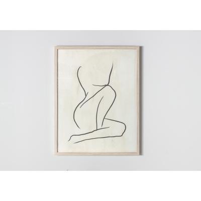 Perch and Parrow Adley Life Drawing Framed Wall Art