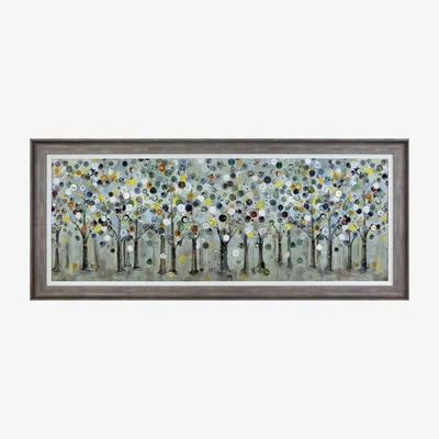 Perch and Parrow Clockwork Framed Canvas Wall Art