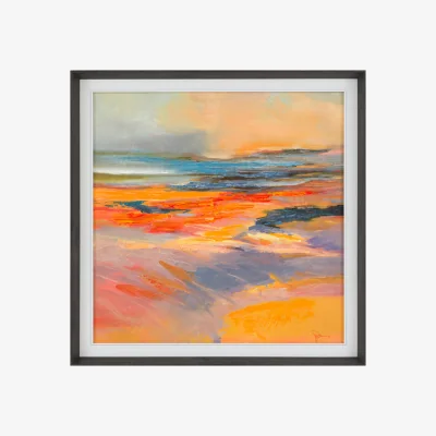Perch and Parrow Golden Hour Wall Art