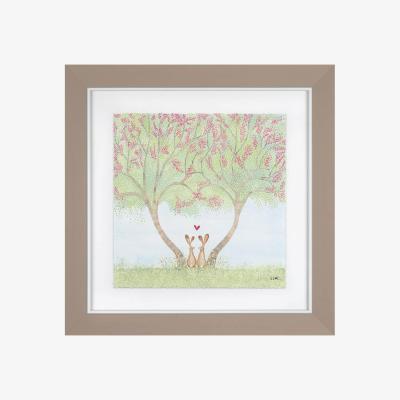 Perch and Parrow Unity Framed Wall Art