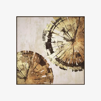 Perch and Parrow Maple Framed Canvas Wall Art