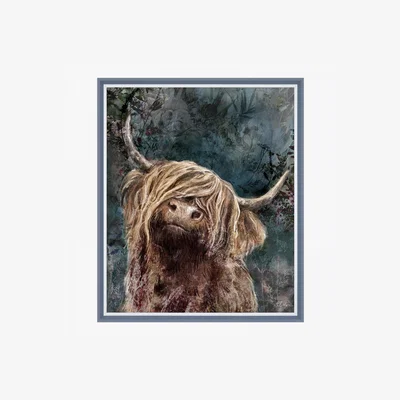 Perch and Parrow Mabel Framed Canvas Wall Art