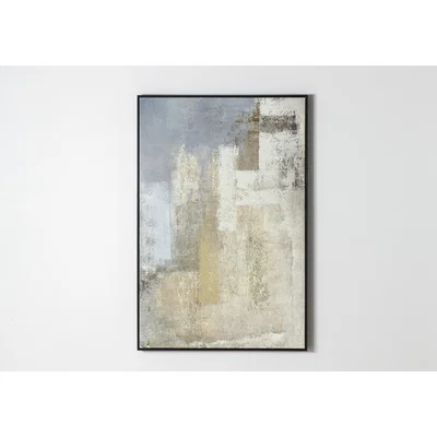Perch and Parrow Abrielle Framed Canvas