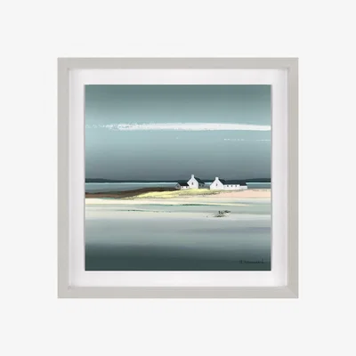 Perch and Parrow Calm Seascape Framed Wall Art