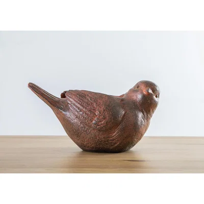 Perch and Parrow Audrina Resin Bird Planter, Medium