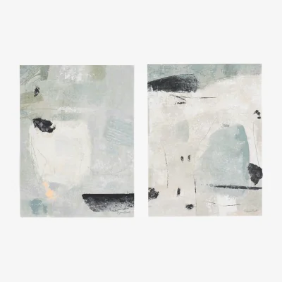 Perch and Parrow Perception Wall Art, Set of 2