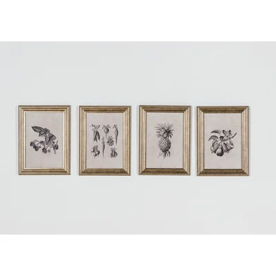 Perch and Parrow Ingrid Botanical Wall Art