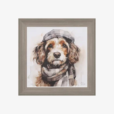 Perch and Parrow Ralphie Framed Wall Art