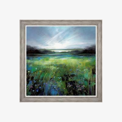 Perch and Parrow Nature's Embrace Framed Wall Art