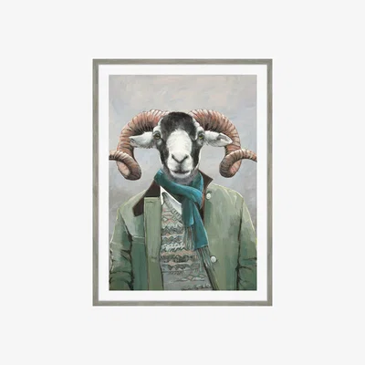 Perch and Parrow Fergus Framed Wall Art