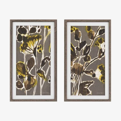 Perch and Parrow Renewal Framed Wall Art, Set of 2