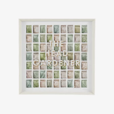Perch and Parrow Gardener Framed Art
