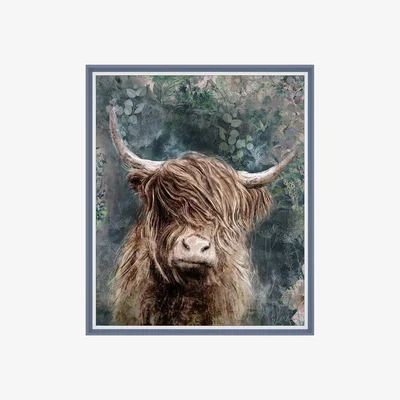 Perch and Parrow Morven Framed Canvas Wall Art
