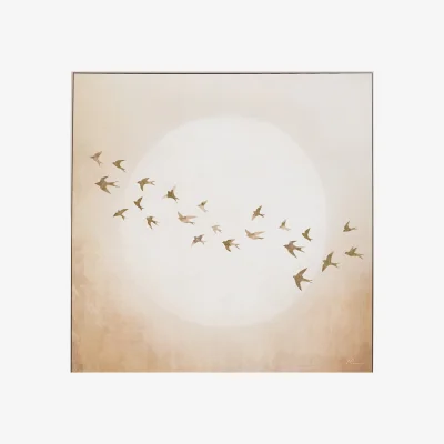 Perch and Parrow Soaring Wall Art