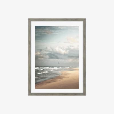 Perch and Parrow Seaview Framed Canvas Wall Art