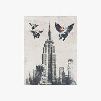 Perch and Parrow City Dreams 2 Wall Art