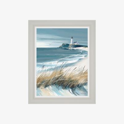 Perch and Parrow Beacon of Calm Framed Art