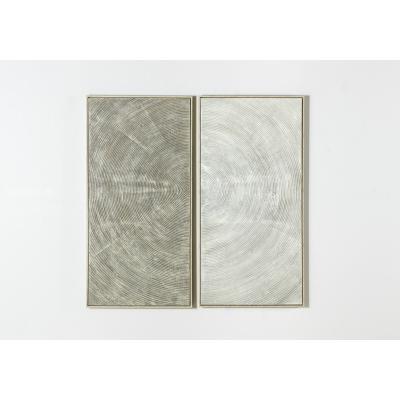 Perch and Parrow Coretta Spiral Framed Wall Art