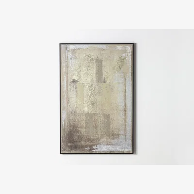 Perch and Parrow Clovis Framed Canvas