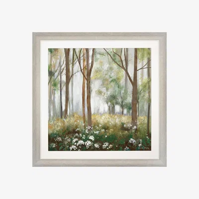 Perch and Parrow Mystic Forest Framed Wall Art