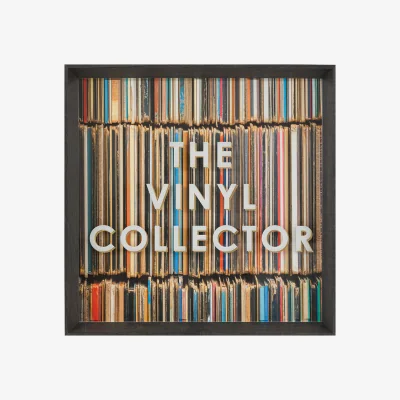 Perch and Parrow Vinyl Framed Art