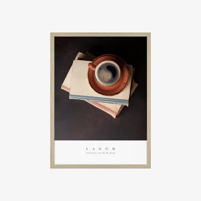 Perch and Parrow Balance Framed Wall Art
