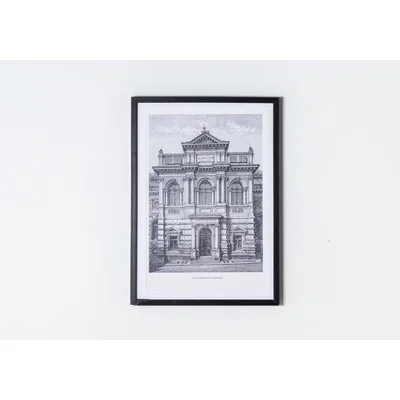 Perch and Parrow Sariah Illustration Wall Art