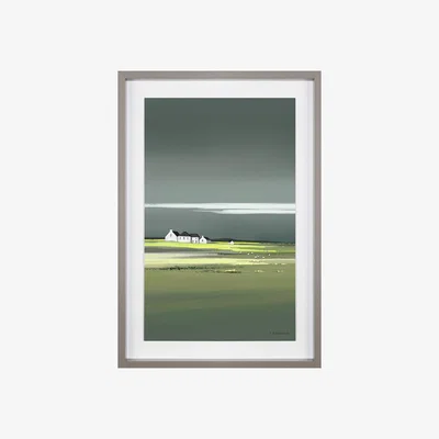 Perch and Parrow Afterglow Framed Wall Art