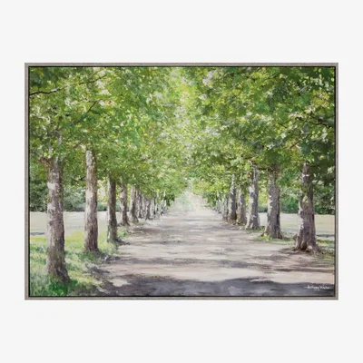 Perch and Parrow Shaded Stroll Framed Wall Art