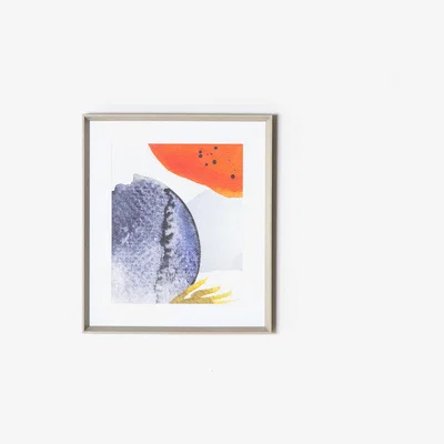 Perch and Parrow Maiko Abstract Ink Framed Wall Art
