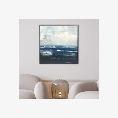 Pagazzi Volcanic Coast Framed Canvas Wall Art