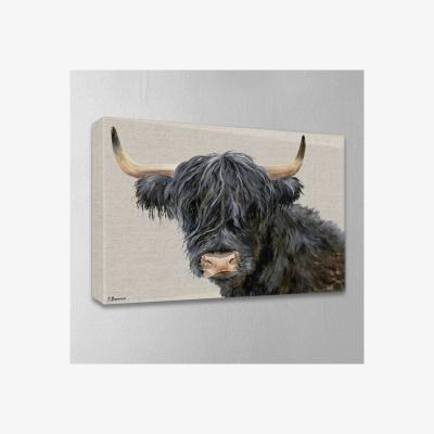 Pagazzi Hagrid the Highland Cow Canvas Wall Art 80x60