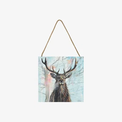 Pagazzi Regal Dawn Small Wooden Hanging Block