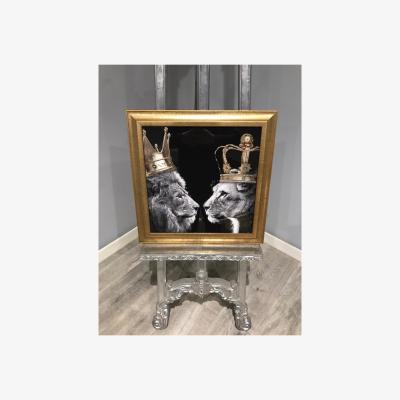 Pagazzi King and Queen Framed Wall Art