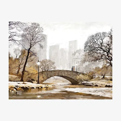 Pagazzi Gapstow Bridge Canvas