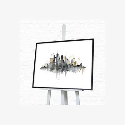 Pagazzi New York Skyline Framed Wall Art