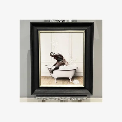 Pagazzi ELEPHANT TUB 50X40 WALL ART