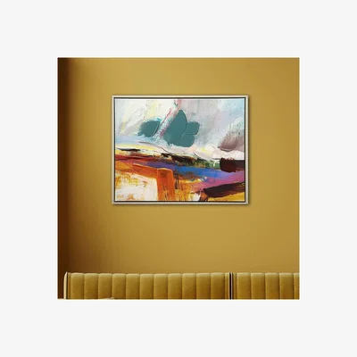 Pagazzi Summer Morning Framed Canvas Wall Art
