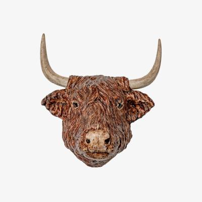 Pagazzi Wall Mounted Highland Cow Head