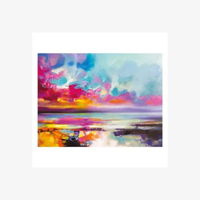 Pagazzi Da Capo Magenta Canvas