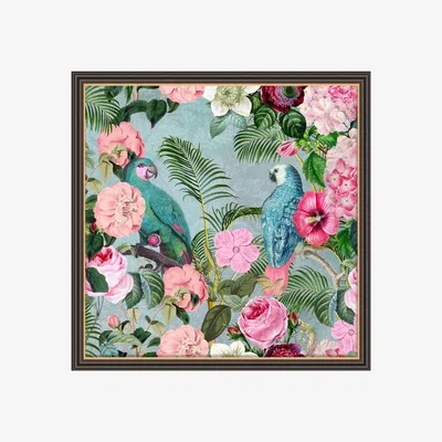 Pagazzi Jungle Rendezvous Wall Art 77x77cm