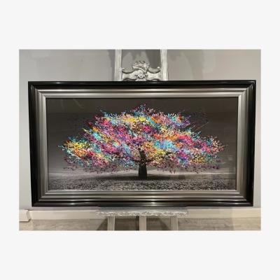Pagazzi MULTICOLOUR TREE 100X50 WALL ART