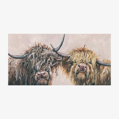Pagazzi Nosey Cows Canvas Wall Art